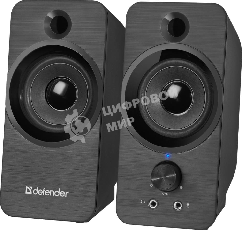 Акустическая система Defender 2.0 SPK-190 черный