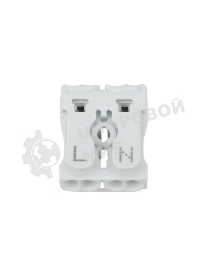 Клемма пружинная соединительная Rexant КСП 2-полюсная с монтажными ножками (100 шт./уп.)