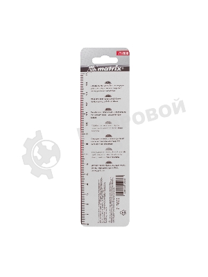 Сверло по металлу Matrix, 6 мм, HSS, нитридтитановое покрытие, цилиндрический хвостовик