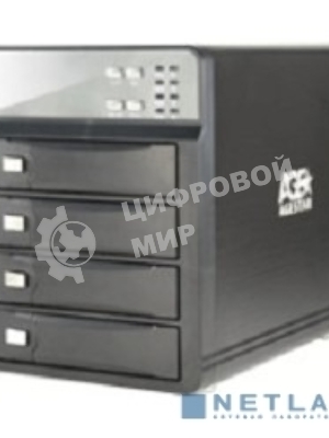 Внешний корпус для HDD AgeStar 3C4B3A1 SATA II алюминий черный LCD 3.5