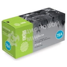 Картридж лазерный Cactus CS-CE278AS черный (2100 стр.) для HP LaserJet P1566/P1606w