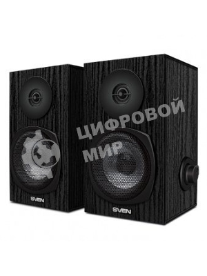 Акустическая система SVEN SPS-575 2.0 черный 6Вт