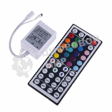 Мини контроллер LED ИК(IR) 72 W/144 W, 44 кнопки, 12 V/24 V