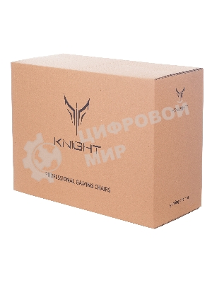 Кресло Knight OUTRIDER черный/фиолетовый, экокожа, 120 кг, механизм качания