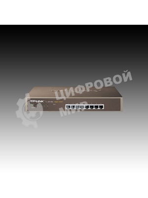 Коммутатор TP-LINK SMB TL-SG1008 8-port Gigabit Switch, 1U rack-mountable steel case