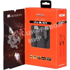 Кабель HDMI 19M/M,ver. 2.1, 8K@60 Hz 3m VCOM CG864-3M