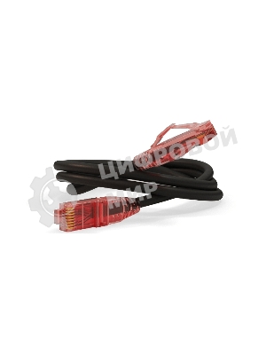Патч-корд Hyperline PC-LPM-UTP-RJ45-RJ45-C5e-2M-LSZH-BK U/­UTP, Cat.5е, LSZH, 2 м, черный