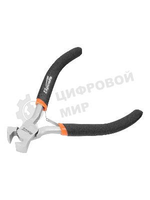 Кусачки торцевые Mini Sparta 105 мм, никелированные, авторазжим