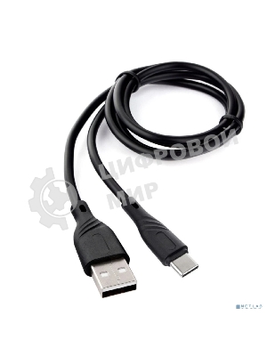 Кабель USB 2.0 Cablexpert CCB-USB2-AMCMO1-1MB, AM/Type-C, издание Classic 0.1, длина 1м, черный, блистер