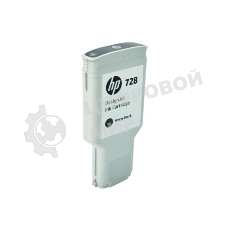 Картридж струйный HP 728 с матовыми черными чернилами для принтеров Designjet, 300 мл