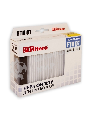 Фильтр для пылесоса Filtero FTH-07 HEPA для Samsung, серия: SC-43.., SC-44.., SC-45..., SC-47