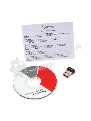 Сетевой микро адаптер WiFi Gembird 150 Мбит, USB, 802.11b/g/n