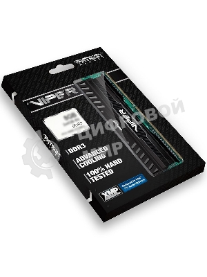 Оперативная память Patriot Viper 3, DDR3, 16GB (2x8 GB), 1600 MHz, CL10, DIMM, радиатор, черный