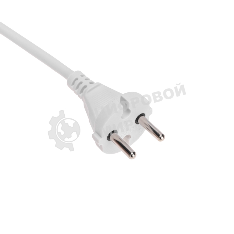 Удлинитель Rexant STANDARD 4 гнезда, 5 м, 2х1,0 мм², б/з, белый