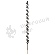 Сверло винтовое по дереву Kranz 20х460 мм, шестигранный хвостовик