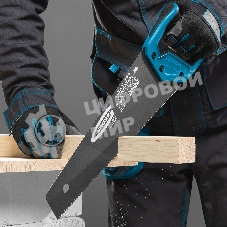 Ножовка Gross 24111 по дереву 40 3D кал.зуб тефл.покр.полотна 2-х комп.рук-ка