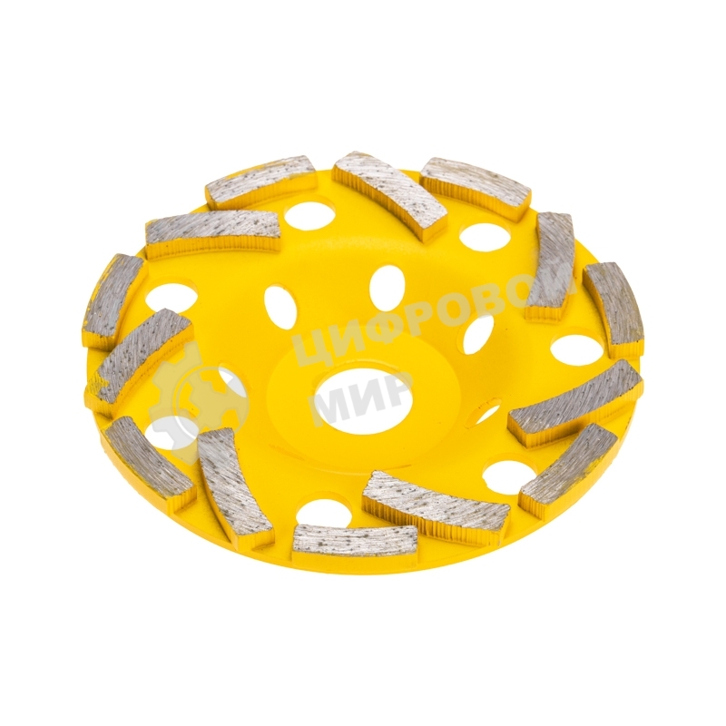 Чашка алмазная шлифовальная Kranz Турбо-сегмент, 125х22,2мм