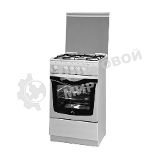 Плита газовая De Luxe 5040.37Г (КР) белый, конфорок 4 шт, духовка 43 л, 50 см x 85 см x 50 см