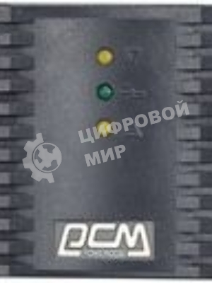 Стабилизатор напряжения Powercom TCA-1200 600Вт 1200ВА черный
