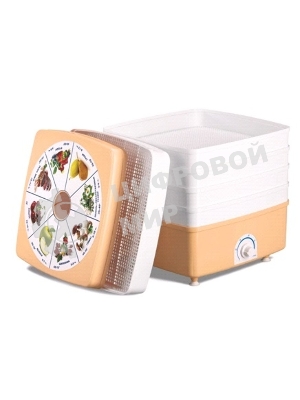 Сушилка для овощей Ротор-Дива-Люкс СШ-010-02 (002), 5 поддонов (гофратара), Барнаул