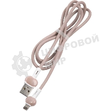 Кабель Redline Candy УТ000021991 Lightning (m) USB A(m) 1м розовый