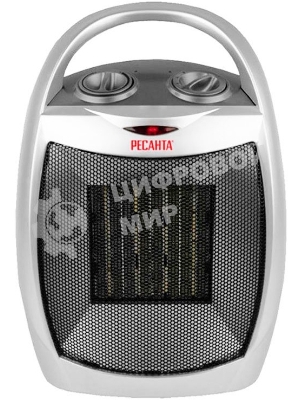 Тепловентилятор Ресанта ТВК-1, серебристый, 900/1800 Вт, 18 м2, термостат 67/2/3