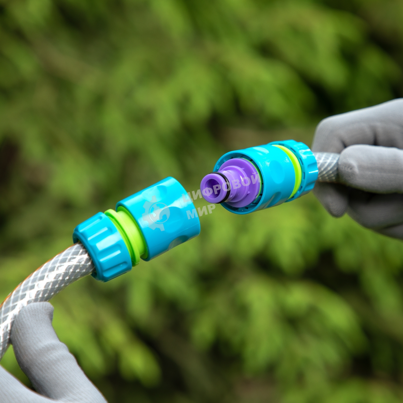 Переходник-соединитель Palisad пластмассовый, штуцерный