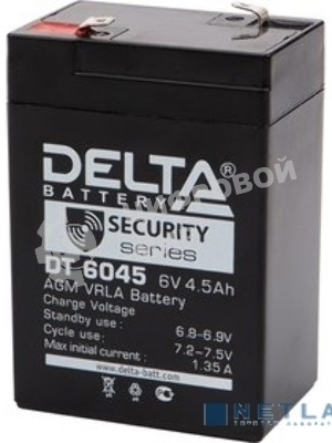 Аккумулятор Rexant 6 В 4,5 А/ч