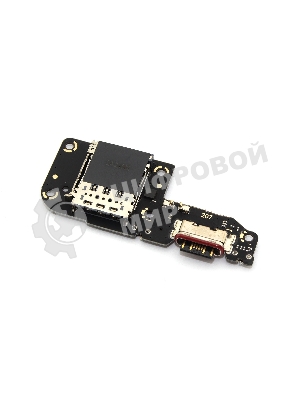 Нижняя плата (шлейф) с разъемом зарядки и микрофоном для Xiaomi Poco F5 (23049PCD8G)