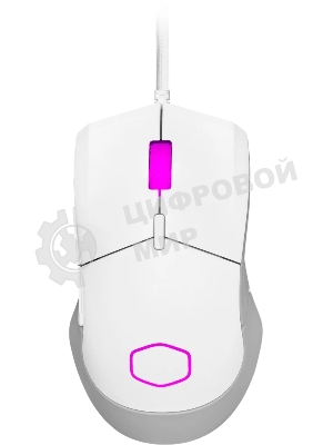 Мышь проводная Cooler Master MM-310-WWOL1 белый, 12000 dpi, USB Type-A, кнопки - 6