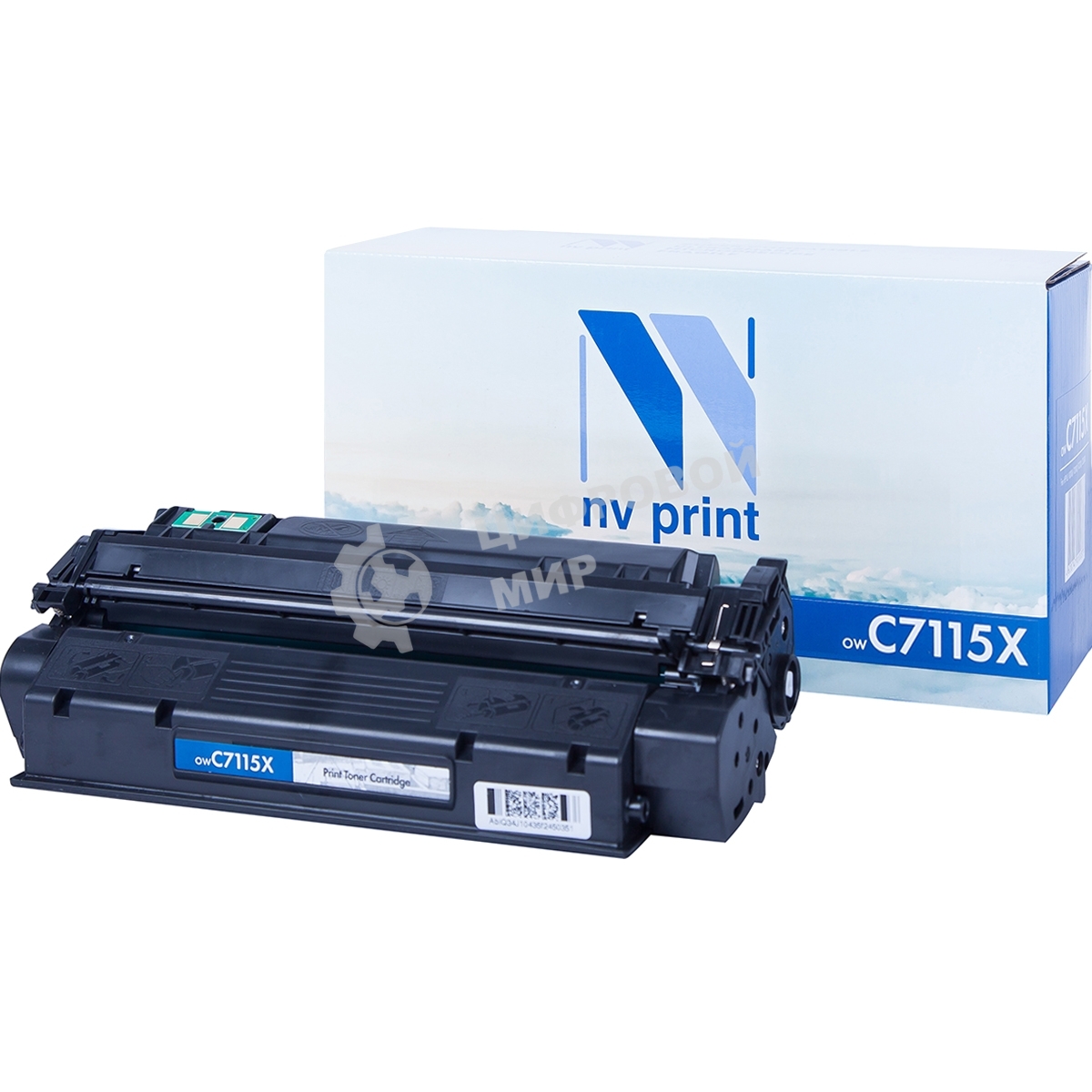 Картридж лазерный NVPrint совместимый HP C7115X для LJ 1000/1200/1220/3300 (3500k)