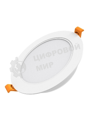 Светильник Gauss Elementary Downlight 5Вт 4000K белый круглый