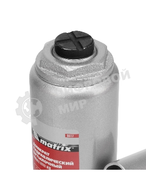 Домкрат гидравлический бутылочный Matrix, 6 т, h подъема 216–413 мм