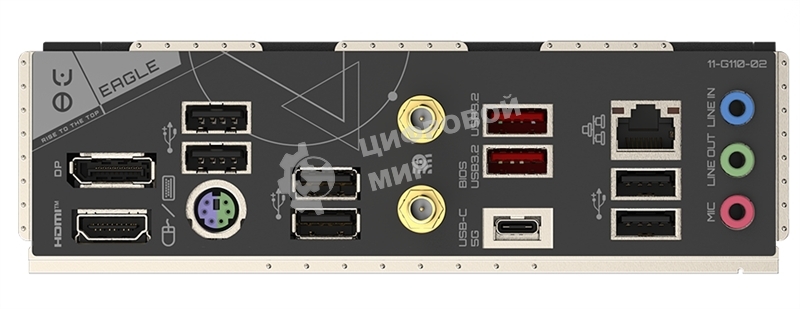Материнская плата GIGABYTE B650 EAGLE AX (V1.1), AM5, AMD B650, 4xDDR5, 4xSATA, 3xM.2, 1xPCI-E 4.0 x16, 3xPCI-E 3.0 x1, 1xHDMI, 1xDP, 1x 1Gb LAN, 2xUSB 3.2 Gen 2, 1xUSB 3.2 Gen 1, 6xUSB 2.0, 3x3.5 мм, 7.1, Standard-ATX