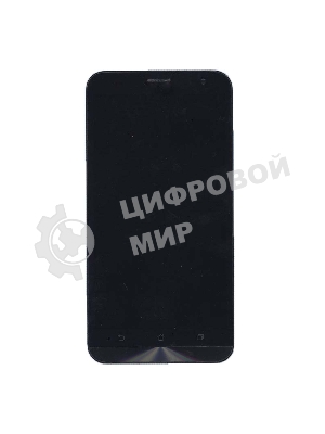 Дисплей для Asus ZenFone 2 Laser ZE550KL черный с рамкой