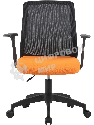 Кресло Cactus CS-MC222-BKOR черный, сетка, 100 кг