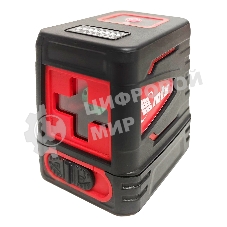 Лазерный уровень MTX QBC RED Pro SET, 10 м, красный луч, батарейки, штатив