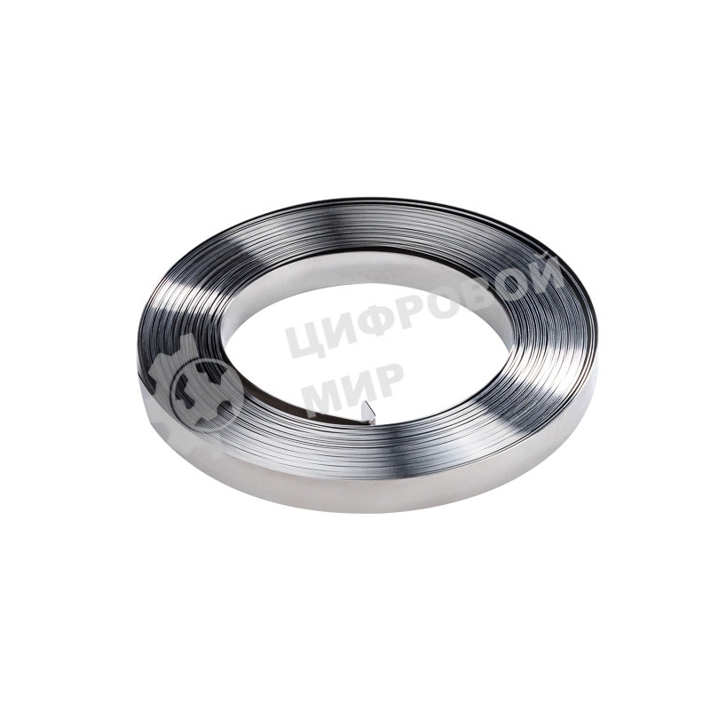 Лента стальная рулонная AISI 201 в кассете 50м REXANT