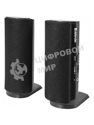 Акустическая система Defender SPK-210 2.0, 2x2W, разъем для наушников 65210
