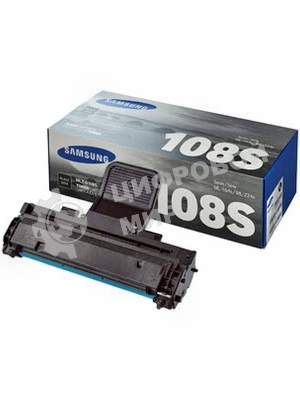 Картридж лазерный Samsung MLT-D108S черный для Samsung ML-1640/1641/2240/2241 (1500 стр.)