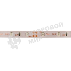 Лента светодиодная открытая, 8 мм, IP23, SMD 2835, 60 LED/m, 12 V, цвет свечения синий