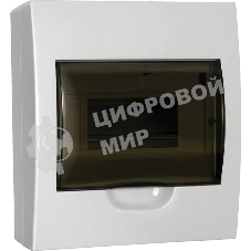 Бокс ЩРН-П-8 мод. навесной пластик IP41 GENERICA IEK MKP12-N-08-41-G