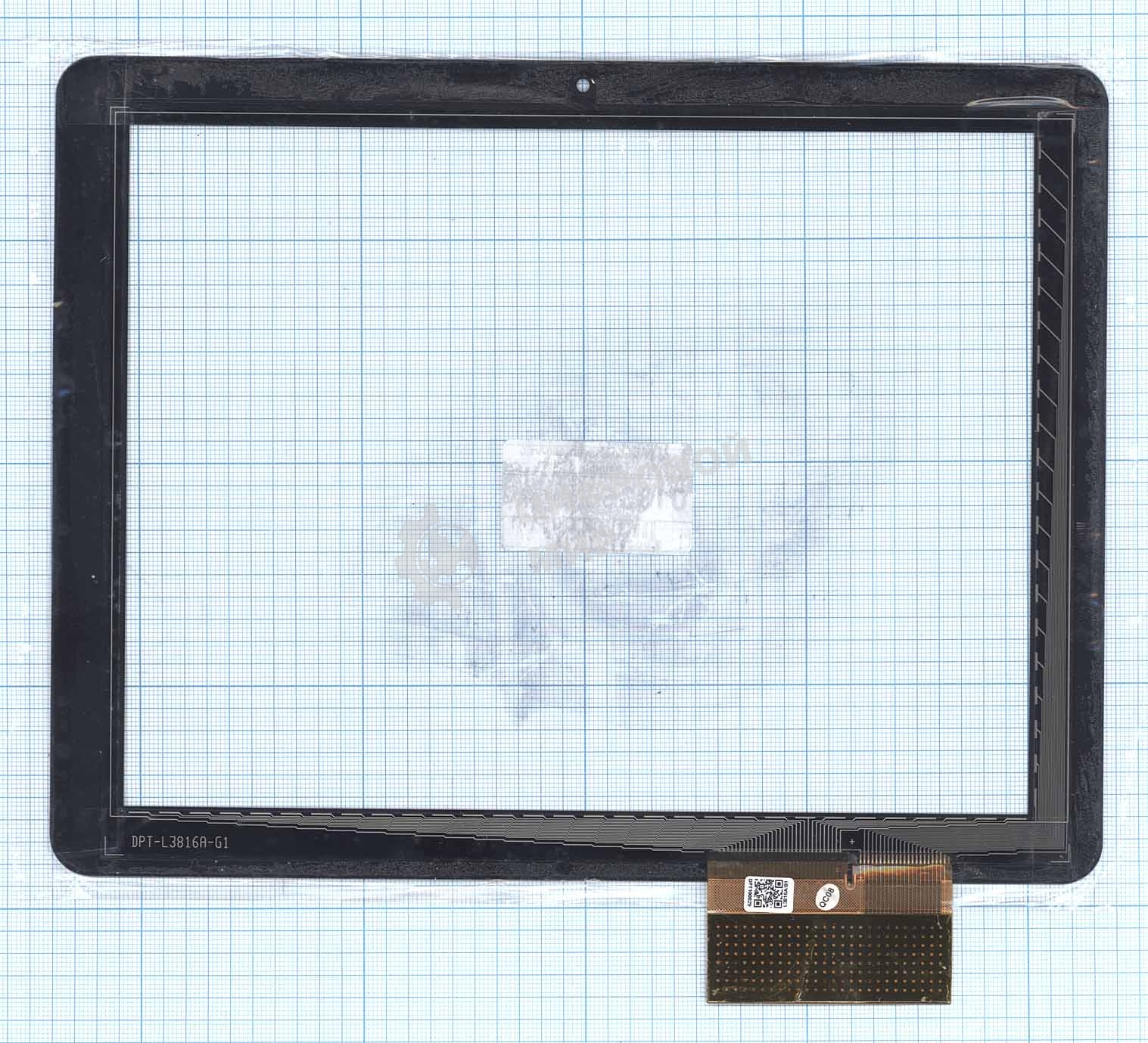 Сенсорное стекло (тачскрин) DPT 300-L3816A-A00-V1.0 черное