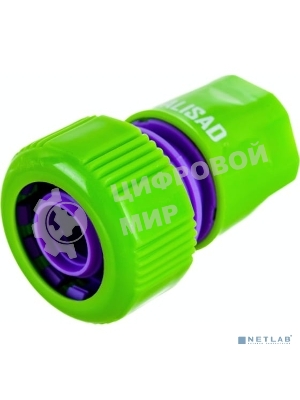 Соединитель пластмассовый быстросъемный для шланга Palisad 3/4