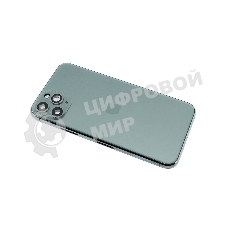 Задняя крышка (корпус) в сборе с рамкой для Apple iPhone 11 Pro зеленый