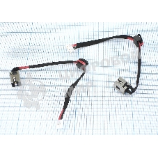 Разъем для ноутбука PJ524 Toshiba Satellite P870 P875 с кабелем