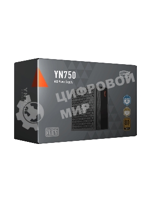 Блок питания PCCOOLER, 750W 80 PLUS Gold (ATX, 3.1, PCIe 5.1 600W, Full modular, 1x24(20+4)pin 550мм, 2xCPU 8(4+4)pin 650мм, 3xPCIe 8(6+2)pin 500мм, 1x12V(2x6) 12+4pin 650мм, 3xSATA*3+MOLEX4pin*1 450+120+120+120мм, Active, 135x135мм, 150x150x86мм, APFC, OVP, UVP, OCP, SCP, OTP, OPP, SPD)