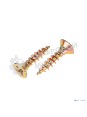 Саморез универсальный Kranz 3.5х16, желтый цинк, короб (200 шт./уп.)