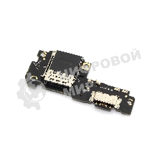 Нижняя плата (шлейф) с разъемом зарядки и микрофоном для Xiaomi Poco X5 Pro 5G (22101320G)