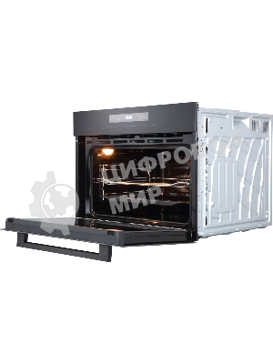 Встраиваемый духовой шкаф Kuppersberg KHT 616 Black компактный, ШхВхГ: 59.5х45.4х56.5 см, 50 л, А+, гидролизная очистка, черный